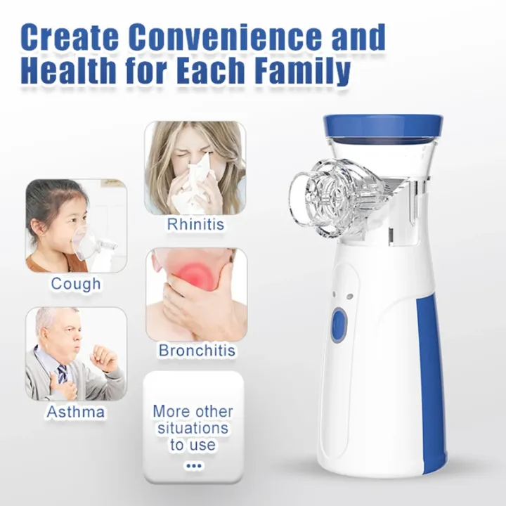 Mini Mesh Nebulizer Portable Handheld & Effective.