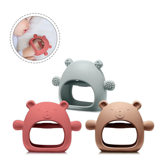 Baby Hand Teether Silicone Glove for Infant - BPA Free