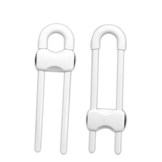 Safety locks for kids Protection of drawers, cabinets, cupboards with u shaped baby lock