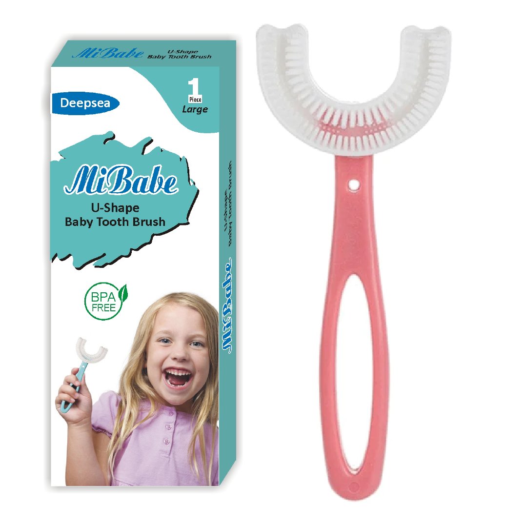 Deepsea Mi Babe High Quality Silicon Finger Toothbrush for kids, toddlers soft Safe Baby Teether.