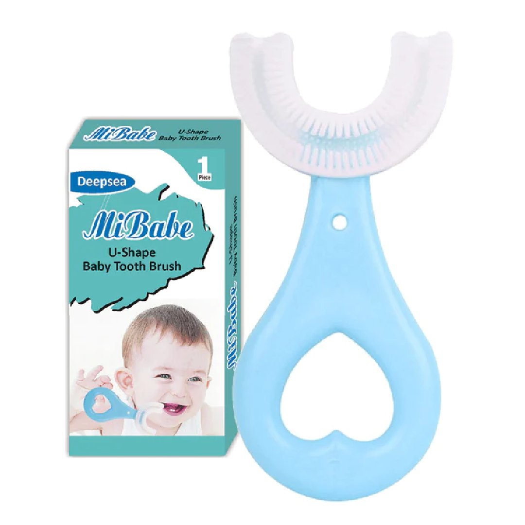 Deepsea Mi Babe High Quality Silicon Finger Toothbrush for kids, toddlers soft Safe Baby Teether.