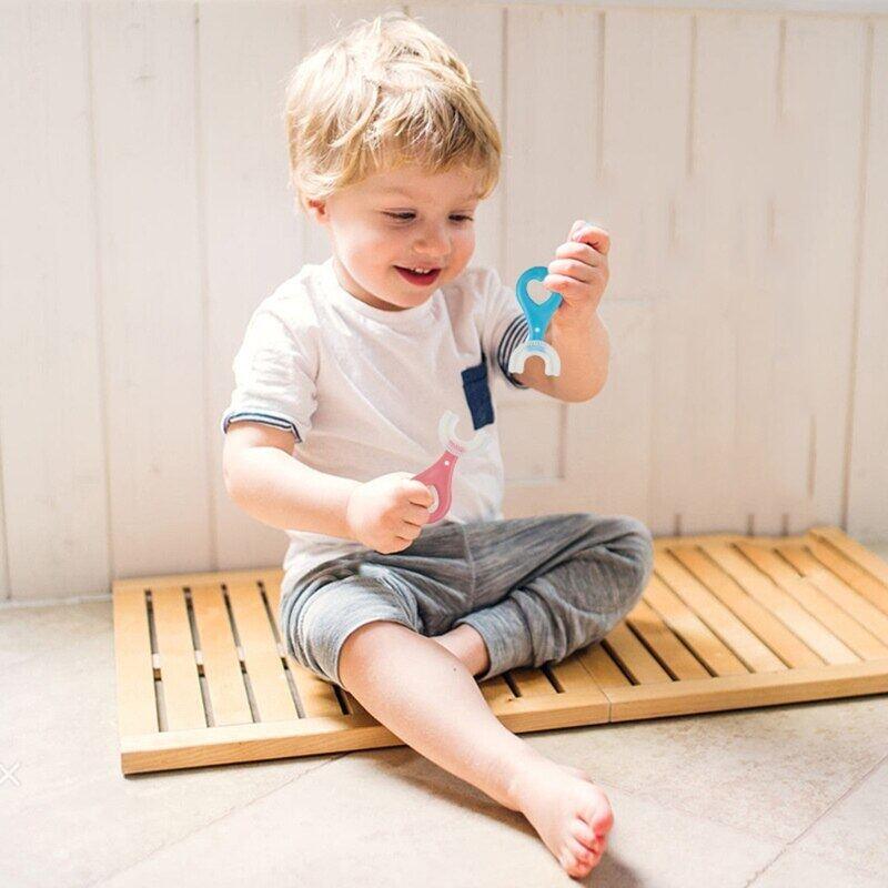 Deepsea Mi Babe High Quality Silicon Finger Toothbrush for kids, toddlers soft Safe Baby Teether.