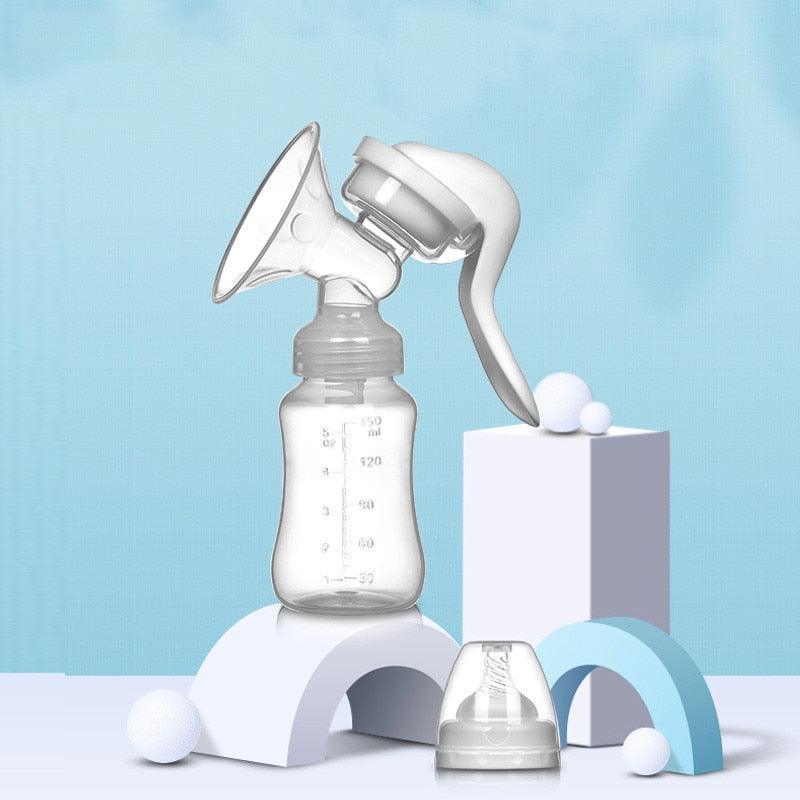 Nakson's Ergonomic Manual Breast Pump - Safe, Portable, and Eco-Friendly.