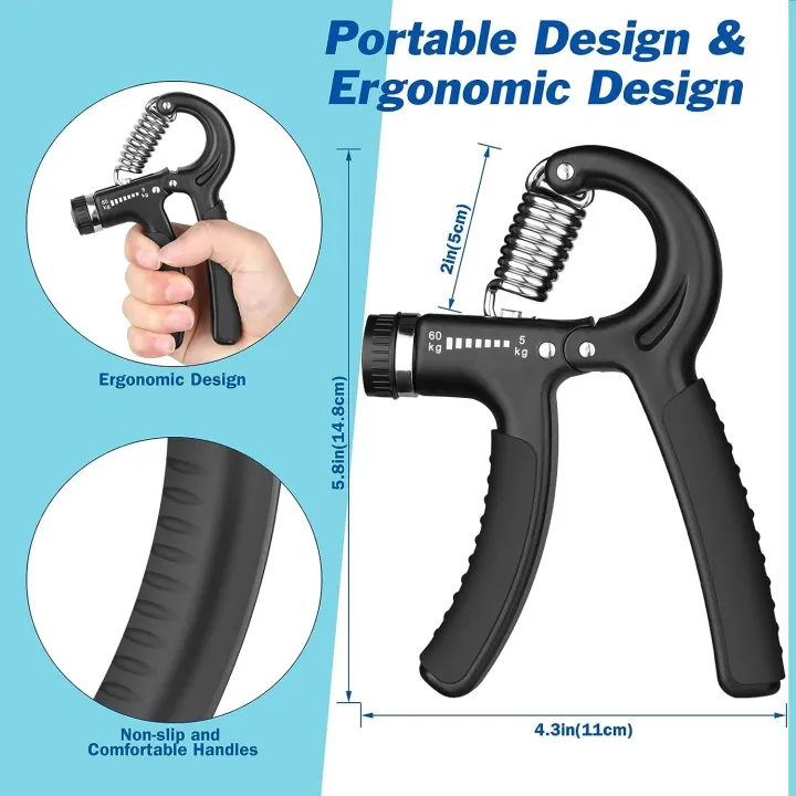 Gripper for Hand Strength Training and Muscle Recovery.