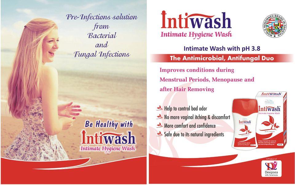 Medicated Inti-Wash Hygiene Wash 100 ML Deepsea Life Sciences - Nakson