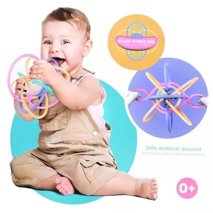 Baby clutching toy Manhattan Grasping Molar Rattles Sensory Early Development & Activity Infant Baby Teething autism Toys
