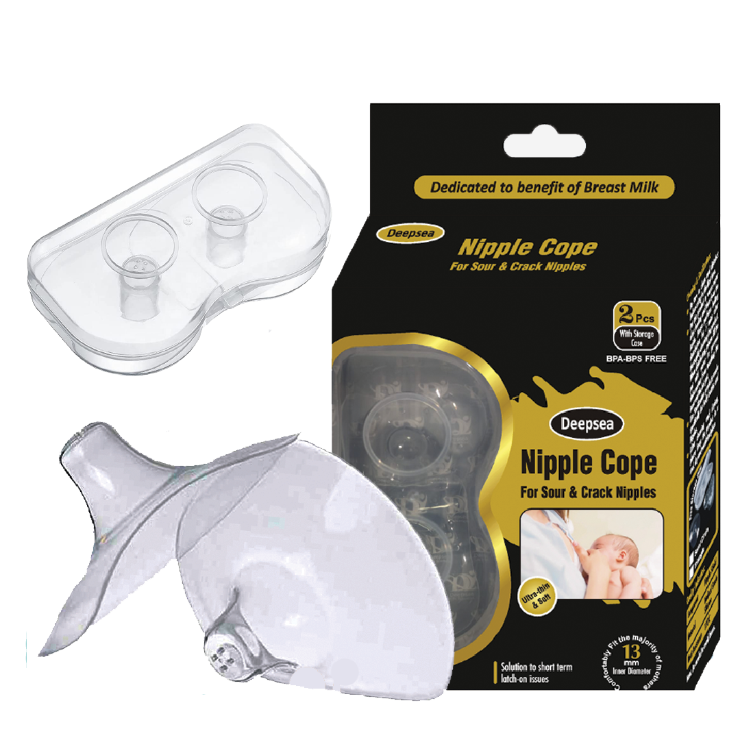 Nipple Cope - Protector Ultra Thin & Soft Semi cricle Shape Deepsea Life Sciences