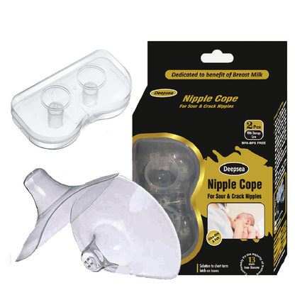Nipple Cope - Protector Ultra Thin & Soft Semi cricle Shape Deepsea Life Sciences