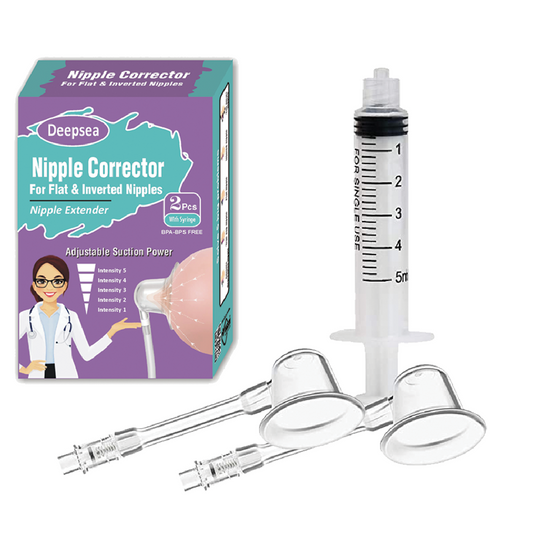 Nipples Aspirator Corrector Pullers or Everters for Flat and Inverted Nipple